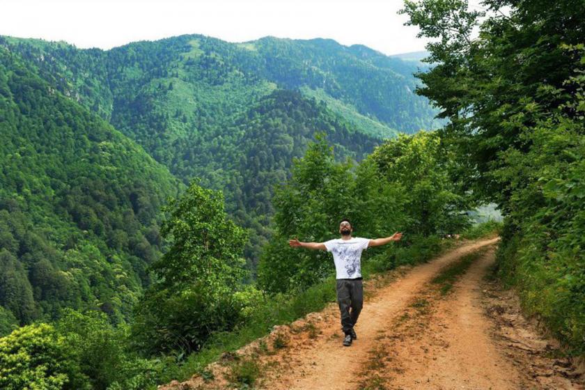 İkizdere'de fotoğraf çekinen Tarkan