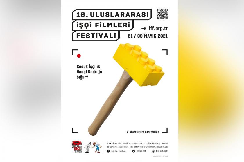 16. Uluslararası İşçi Filmleri Festivali'nin afişi