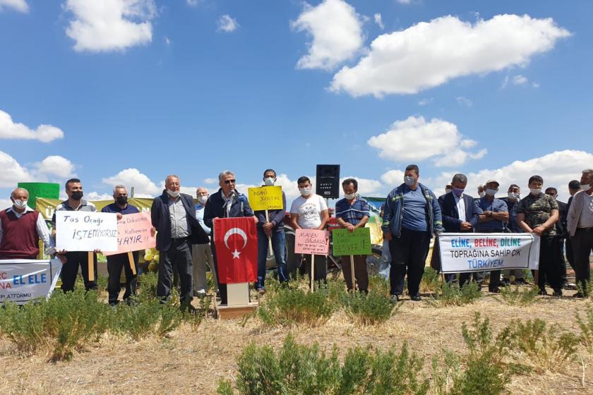 Karaburna Köyü Sevdalıları Platformu eylem yaptı