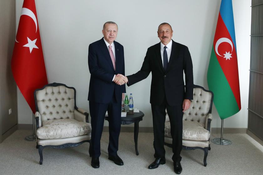 Tayyip Erdoğan ve İlham Aliyev 