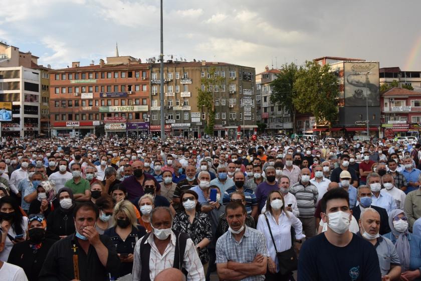 Kırıkkale MKEK işçileri eylem yaptı