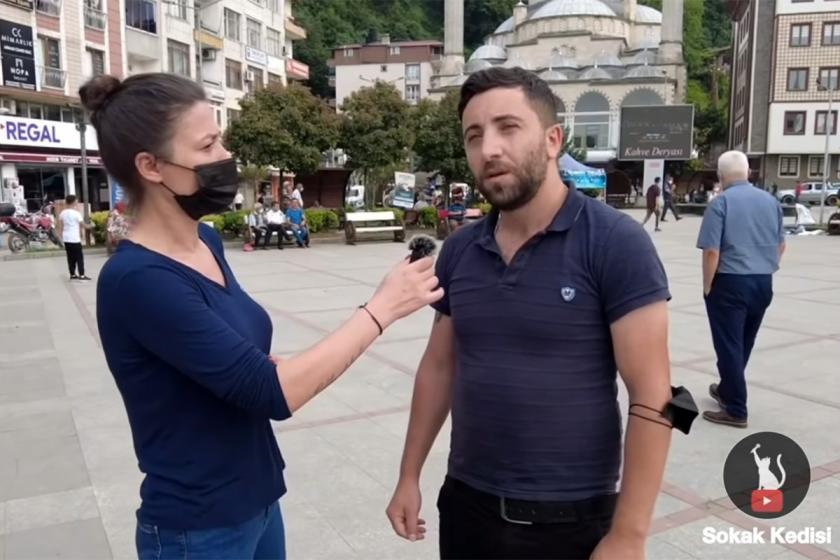 Sokak Kedisi'nin videosundan ekran alıntısı