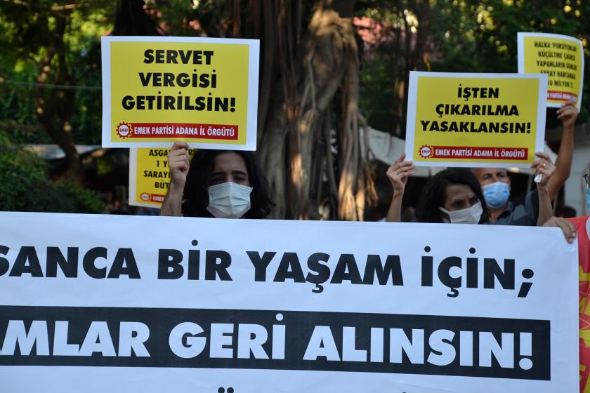 Emek Partisi Adana İl Örgütü: Zamların geri çekilmesi için birlikte mücadele edelim