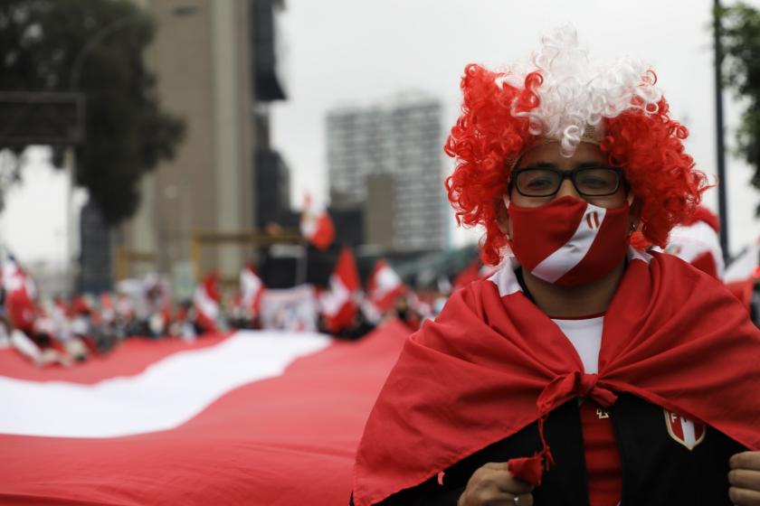Peru'da hükümet karşıtı protesto