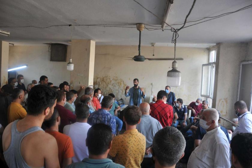 Adana'da saya işçileri iş bırakma eylemlerinin ilk gününde zam aldı