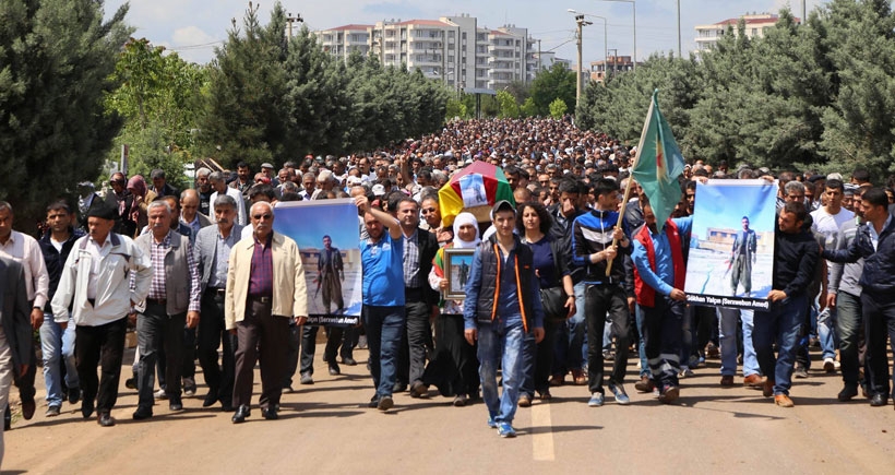 YPG'li Yalçın'ın cenazesi toprağa verildi