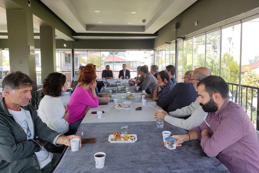 Ercüment Akdeniz'in Dersim ziyareti