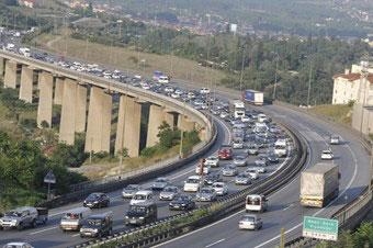 TEM'den geçecek araç sürücüleri için uyarı