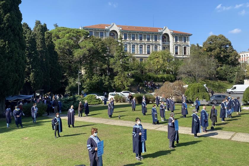 Boğaziçi Üniversitesi Akademisyenleri: Demokratik ve katılımcı bir üniversite için vazgeçmiyoruz