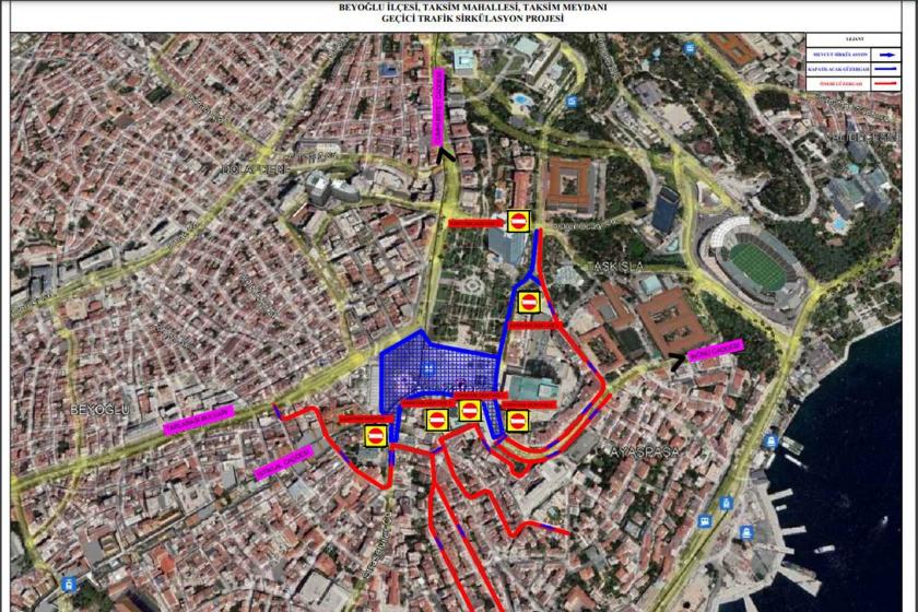 29 Ekim’de yeni AKM binası açılışı nedeniyle Taksim'de bazı yollar kapalı olacak