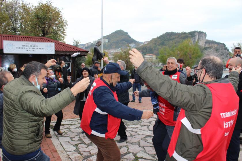 Bartın Platformu, Amasra Termik Santrali'ne karşı kazandığı zaferi kutladı