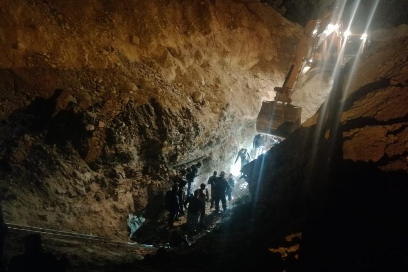 Kuşadası’nda altyapı çalışmasında göçük altında kalan İşçi Ferhat Doğan hayatını kaybetti
