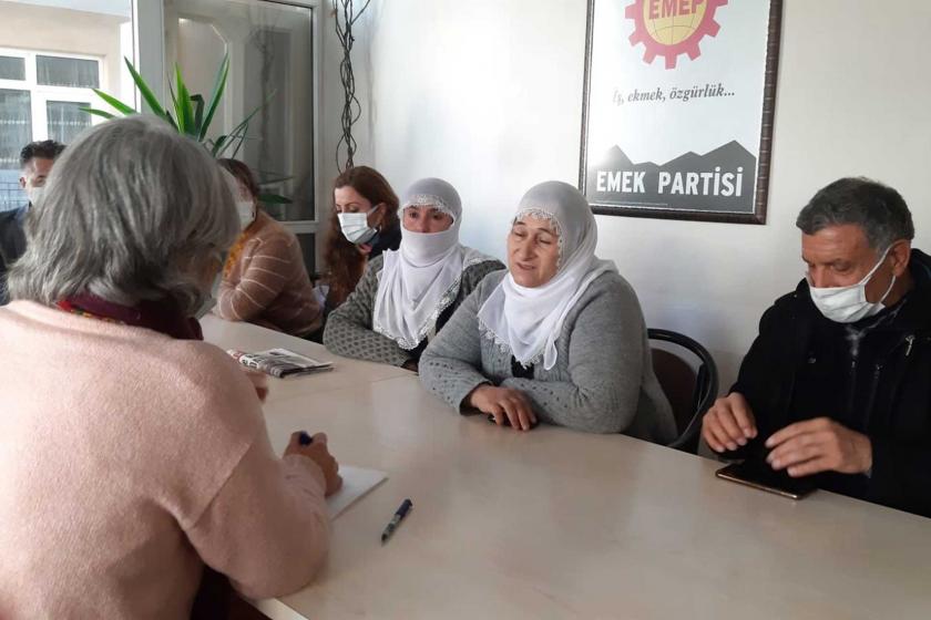 Tutuklu aileleri EMEP’i ziyaret etti: Ölüm haberleri almak istemiyoruz