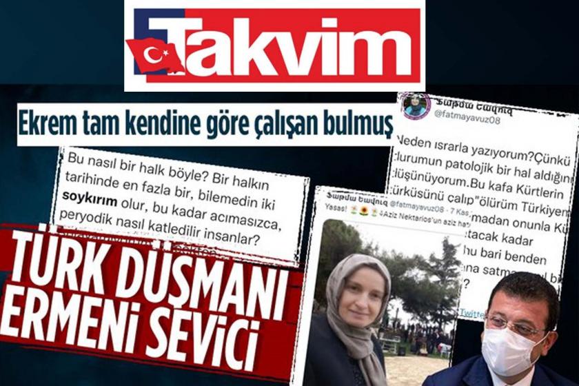 Takvim'in hedef gösterdiği İBB çalışanı Fatma Yavuz: Bu bir "güvercin tedirginliği"