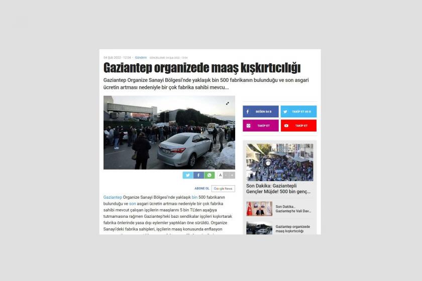 Olay Medya işçi eylemlerini hedef gösterdi, işçiler tepki gösterdi