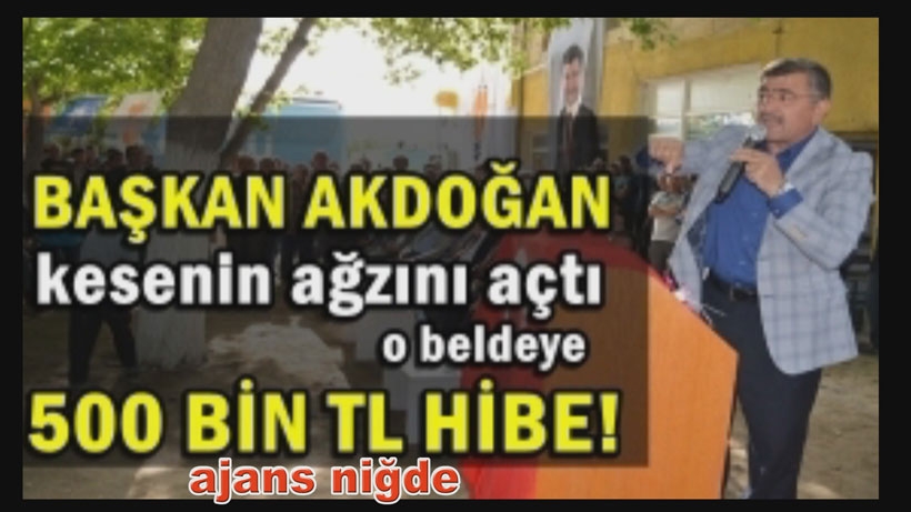 AKP’li belediyeden ‘AKP’ye en fazla oy veren beldelere 500 bin TL’ vaadi