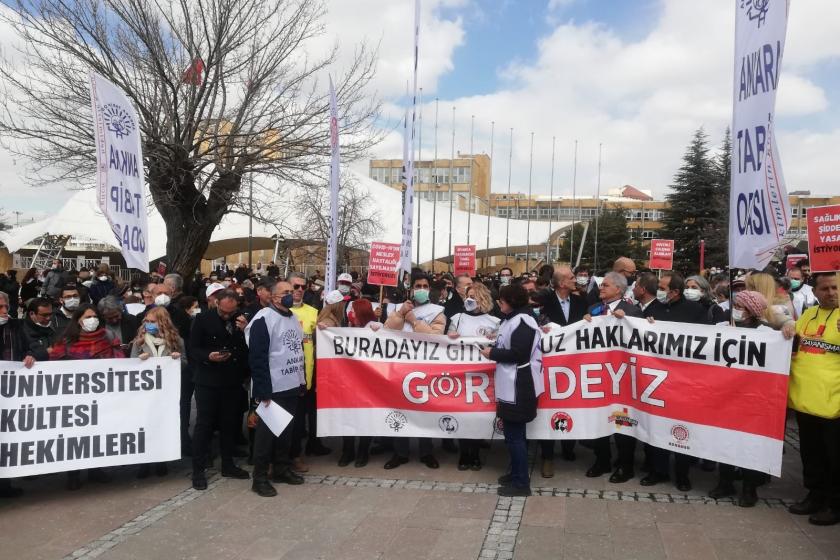 Ankara'da sağlık örgütleri açıklama yaptı