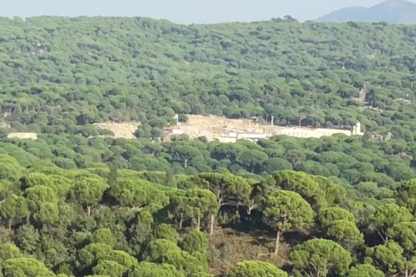 Bergama'da tarım arazisine kum ocağı açılacak