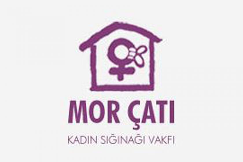 Mor Çatı Kadın Sığınağı Vakfı logosu