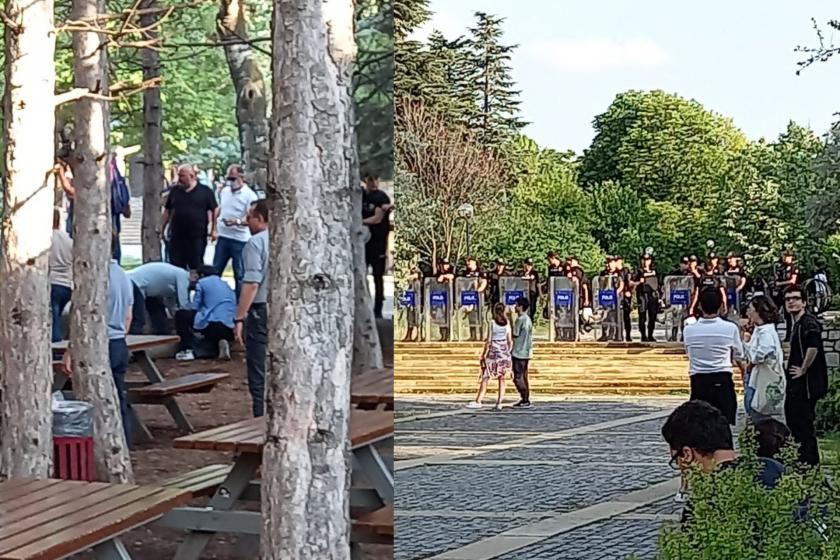 ODTÜ'de polis müdahalesi