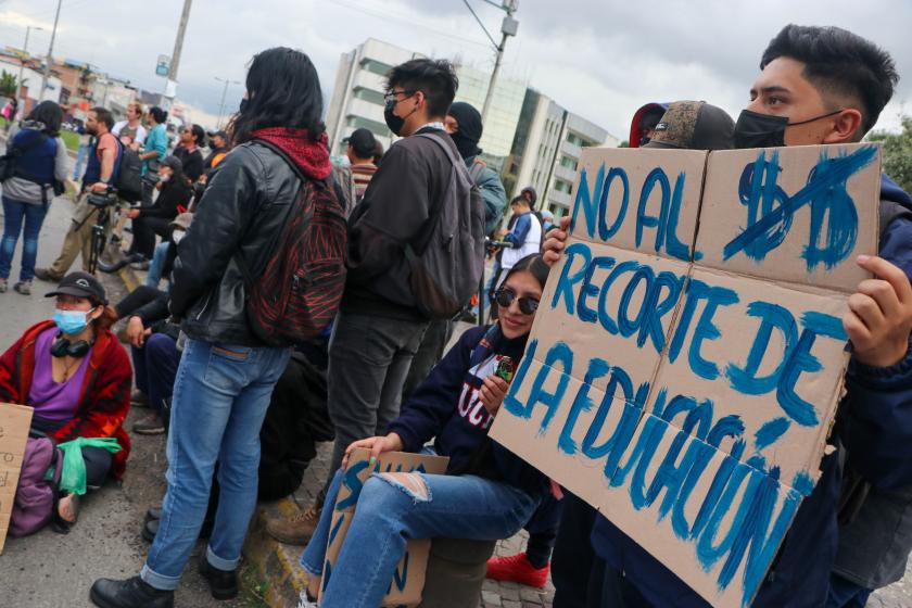 Protesto Ekvador