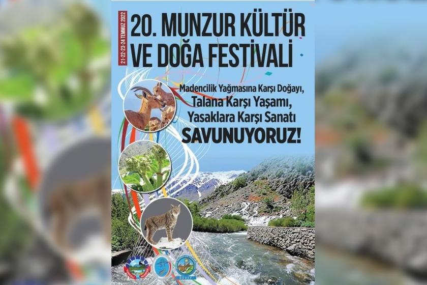 Munzur Festivali afişi