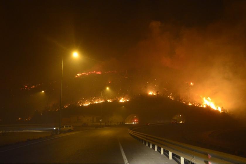 Mersin orman yangını