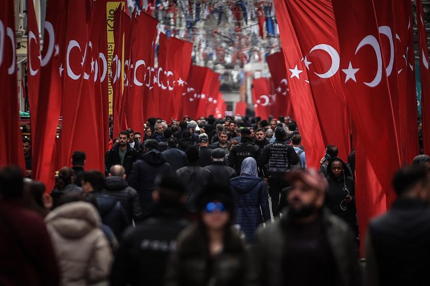 İstiklal Caddesi'nde patlamanın olduğu alan