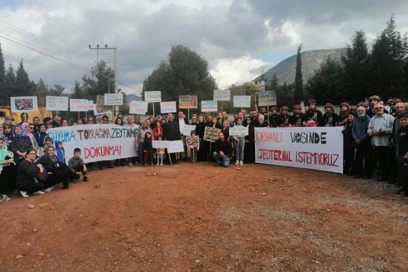 JES’e karşı açtıkları davaları kazanan Orhanlı Köyü halkı kararı kutladı