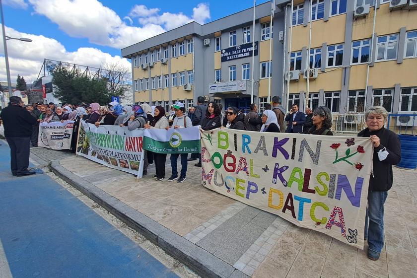 Muğlalıların çimento fabrikasına karşı mücadelesi sürüyor: ÇED olumlu kararı iptal edilsin