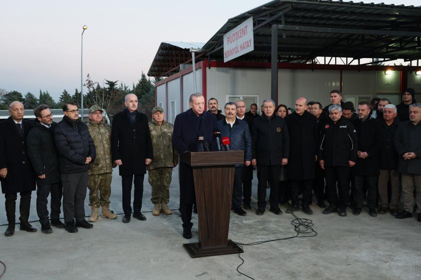 Erdoğan Hatay'da açıklama yaptı