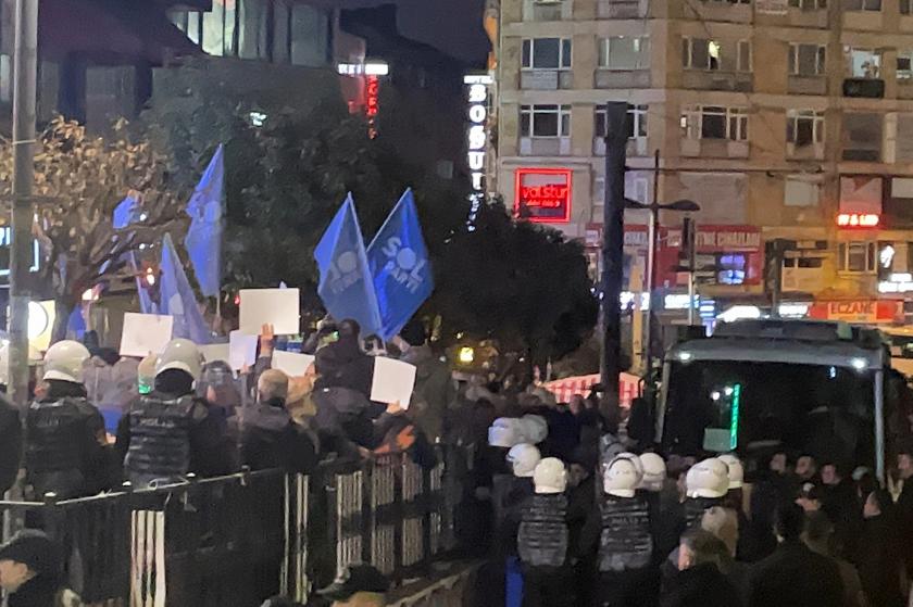 SOL Parti’nin eylemine polis müdahalesi: Çok sayıda gözaltı