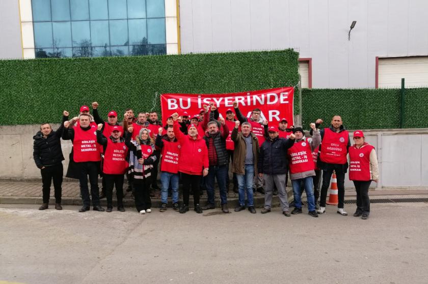 MKS işçilerinin mücadelesi sürüyor