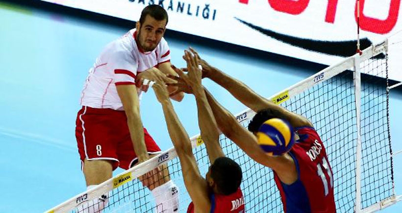 2015 FIVB Dünya Ligi'nde Türkiye, Porto Riko'yu 3-0 mağlup etti