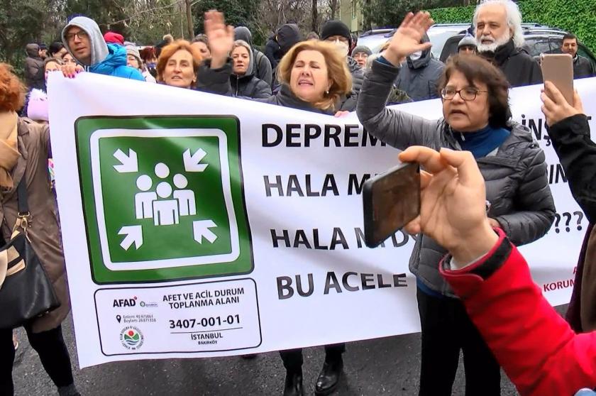 Ataköy'de ‘toplanma alanı’ tartışması