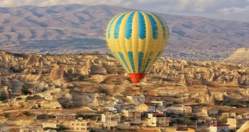 Kapadokya'da balon kazası: 8 turist yaralandı