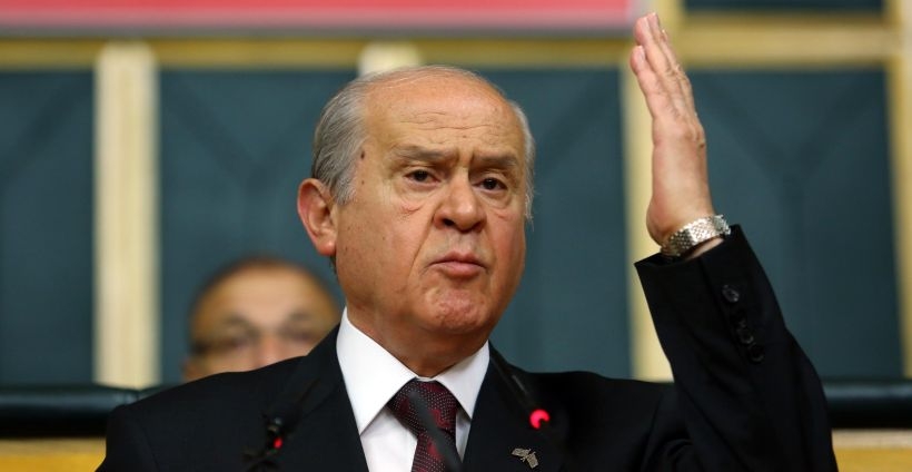 Bahçeli, CHP ve HDP'ye çattı, AKP'ye koalisyon mesajı verdi