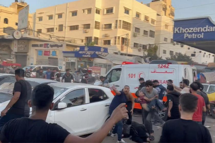 HRW: Hamas'ın Şifa Hastanesini askeri amaçla kullandığına dair kanıt bulamadık