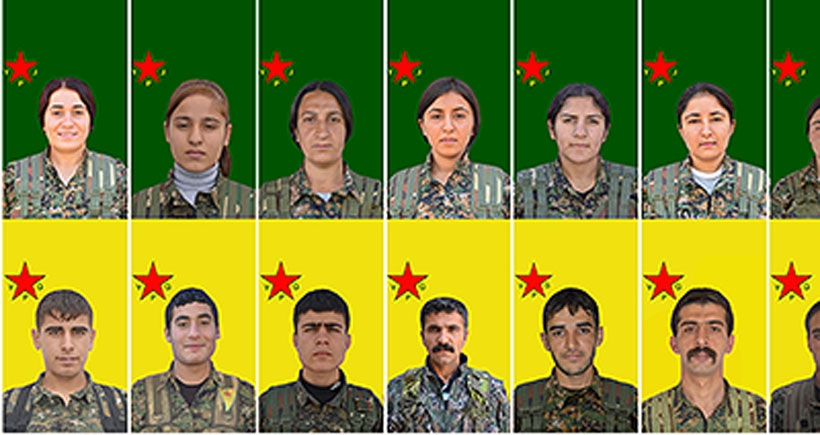 16 YPG/J savaşçısının daha kimlik bilgileri açıklandı