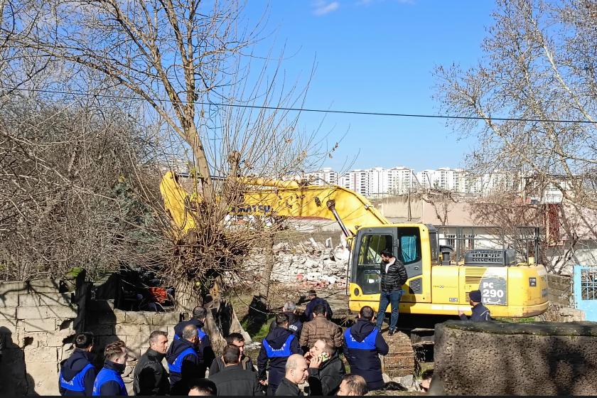 Diyarbakır’da kayyum Fabrika Mahallesi'nin yıkımına başladı