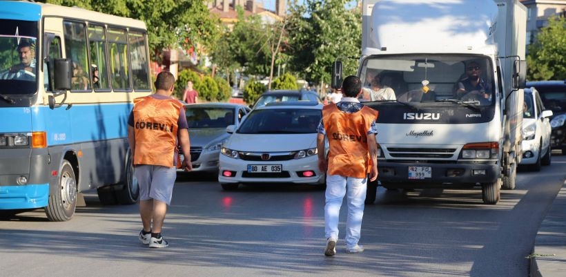 Tuzluçayır'daki eylemde güvenlik tedbirleri halk tarafından alındı