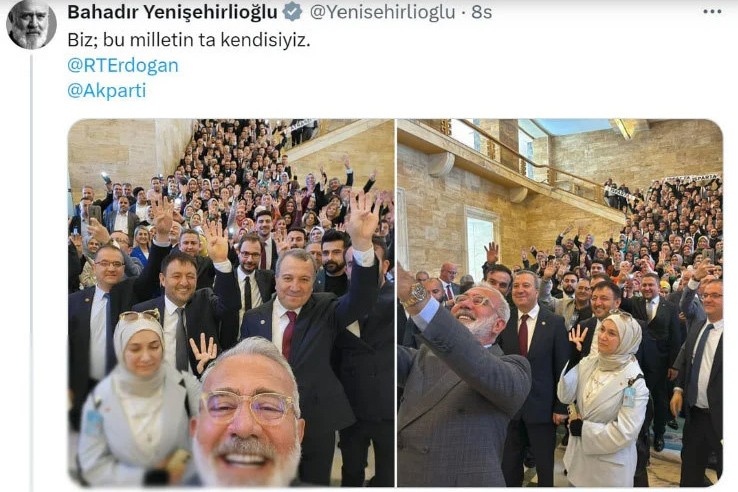 Yarım milyon liralık Rolex'le poz veren AKP'li: "Biz bu milletin ta kendisiyiz"