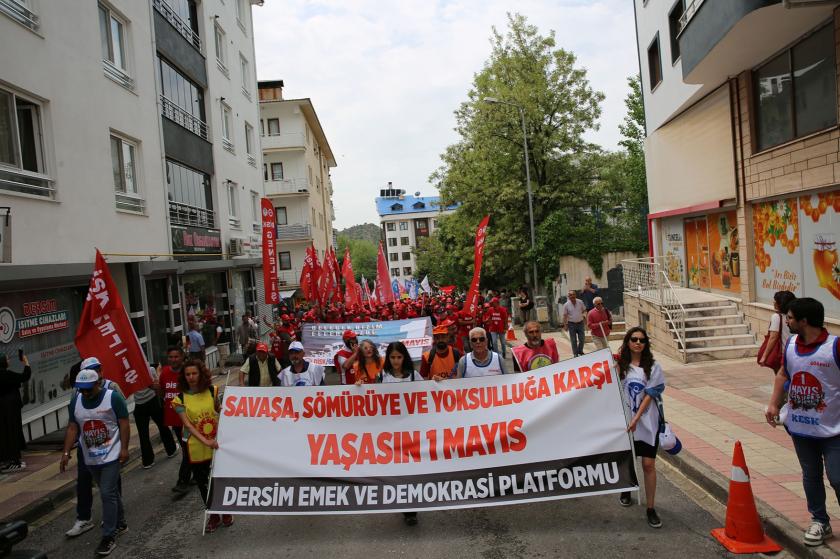 Dersim 1 Mayıs kutlaması