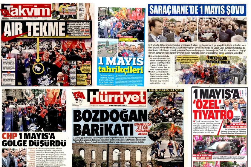 Takvim, Akşam, Türkiye, Hürriyet, Yeni Şafak ve Atik’te yer alan 2 Mayıs tarihli haberler