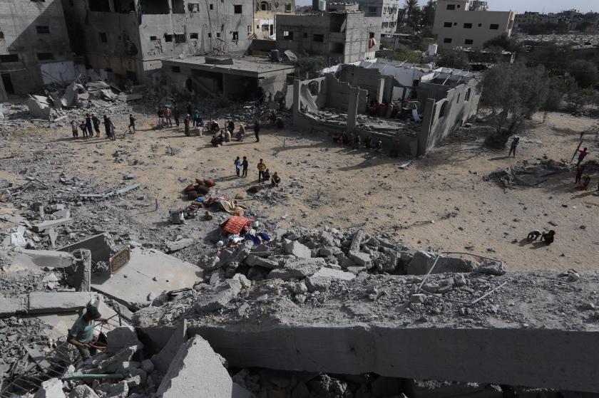 Gazze'de yıkım