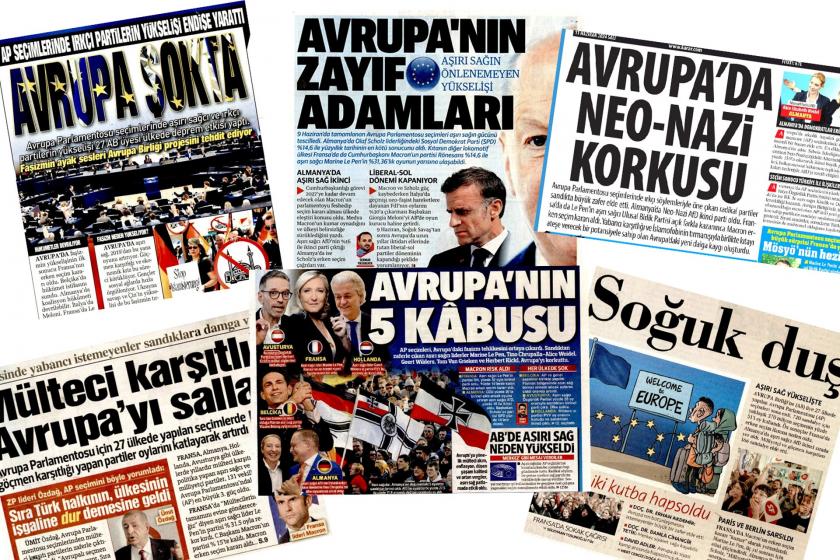 AP seçimleri iktidar gazetelerinde: 'Faşizm', 'şok', 'aşırı sağ' - Evrensel