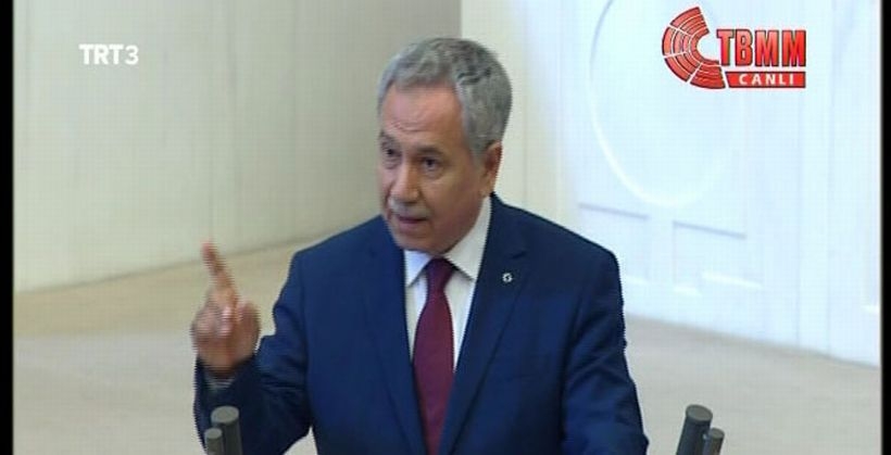 Arınç'tan HDP'li vekile: Bir kadın olarak sus!