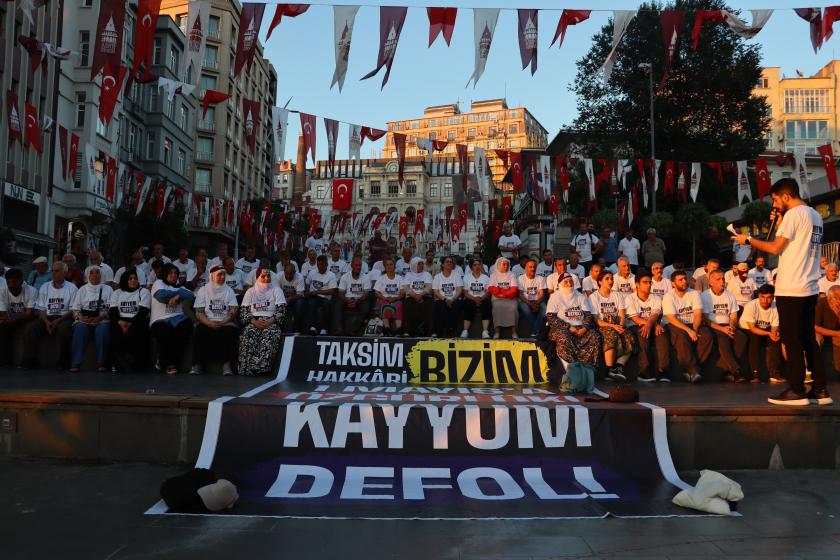 İstanbul’da nöbet eylemi: Kayyum faşizmini yıkacağız ve kazanacağız