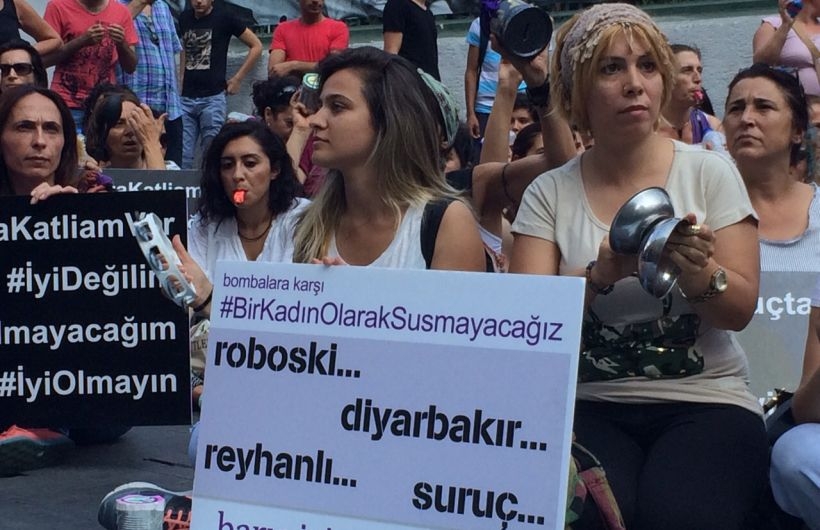 Kadınlar barışa ses verdi: Susmayacağız, barışa ihtiyacımız var