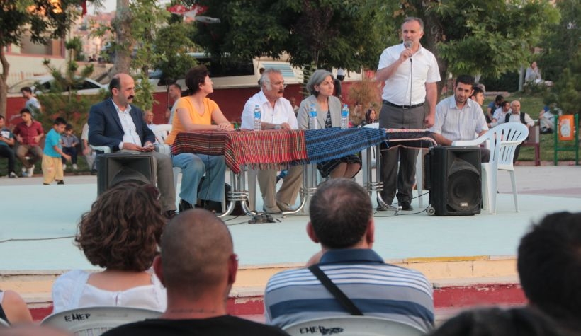 Mamak'ta 'barış' toplantısı: Barış için mücadele yükseltilmeli